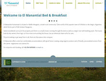 Tablet Screenshot of manantialhomestead.com